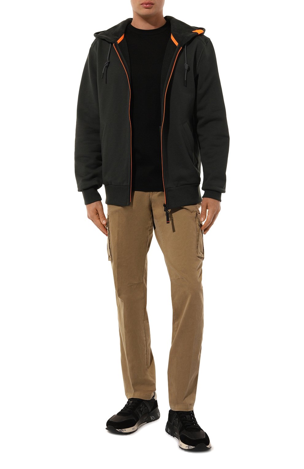 Хлопковые брюки-карго AERONAUTICA MILITARE, арт. PA1329CT3170, фото 2