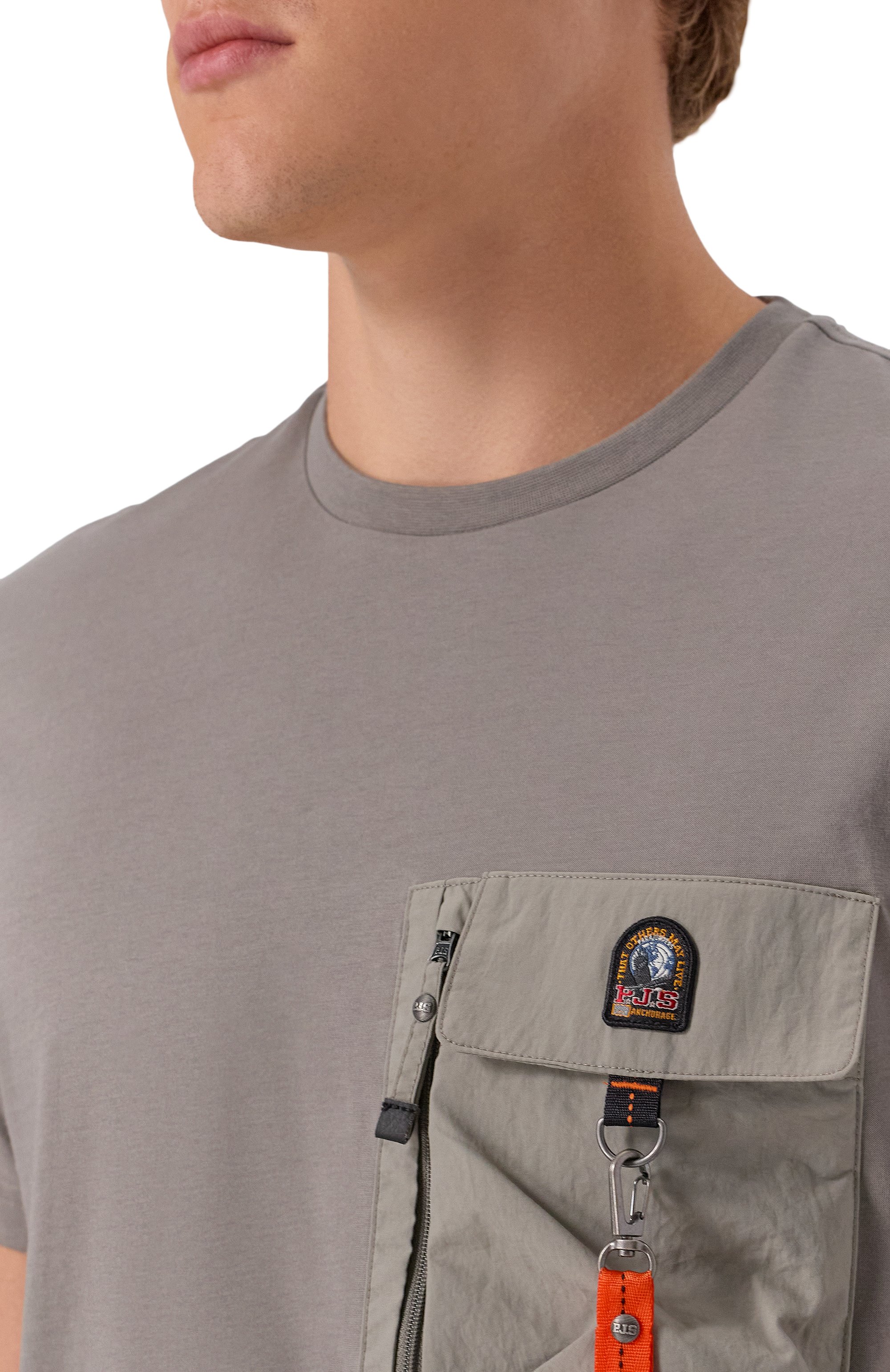 Хлопковая футболка PARAJUMPERS, арт. 25WMPMTSRE07, фото 5