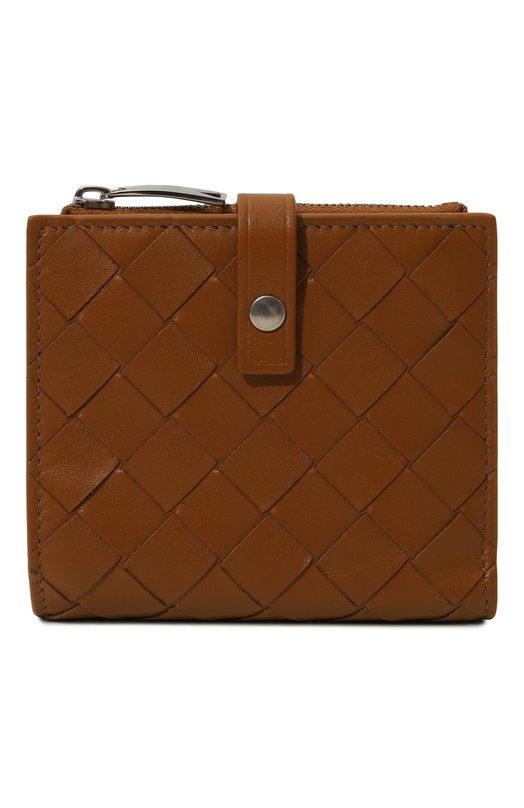 Кожаное портмоне Bottega Veneta 600270/V48A1 Коричневый 600270/V48A1