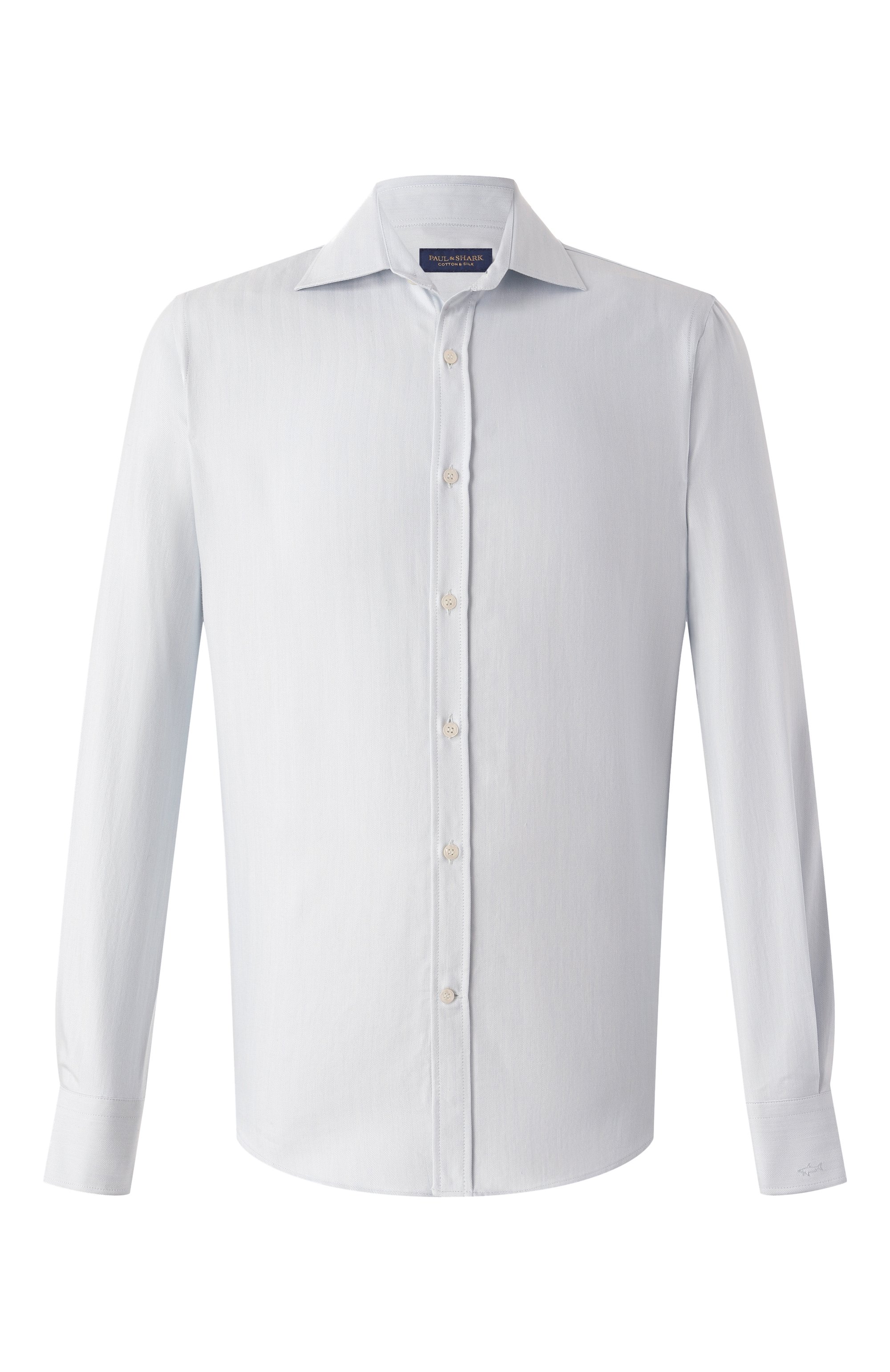 Рубашка из шелка и хлопка PAUL&SHARK, арт. 14313060CF, фото 1