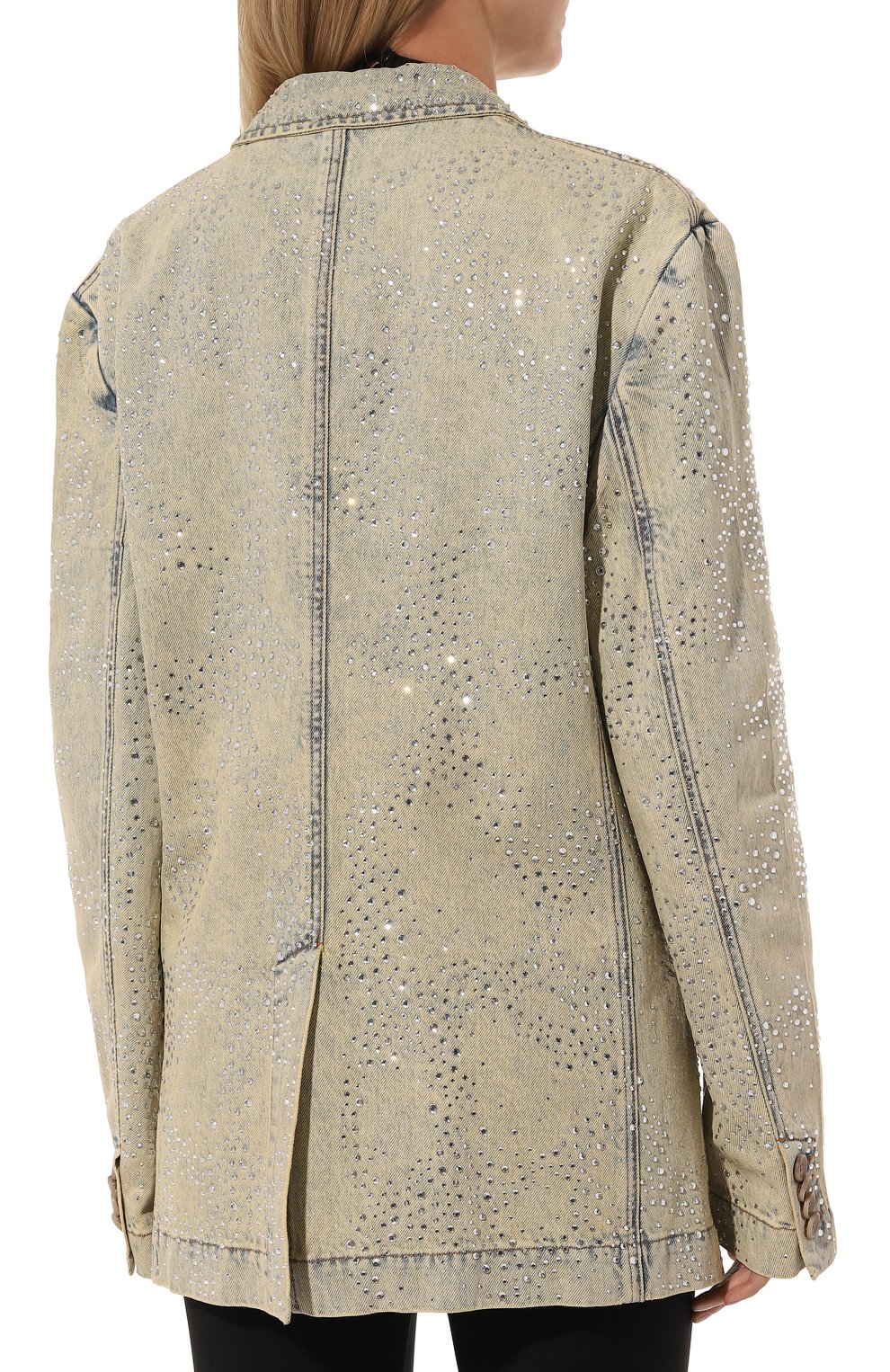 Джинсовый жакет GIUSEPPE DI MORABITO, арт. 03FWDNJ072C 03372, фото 4