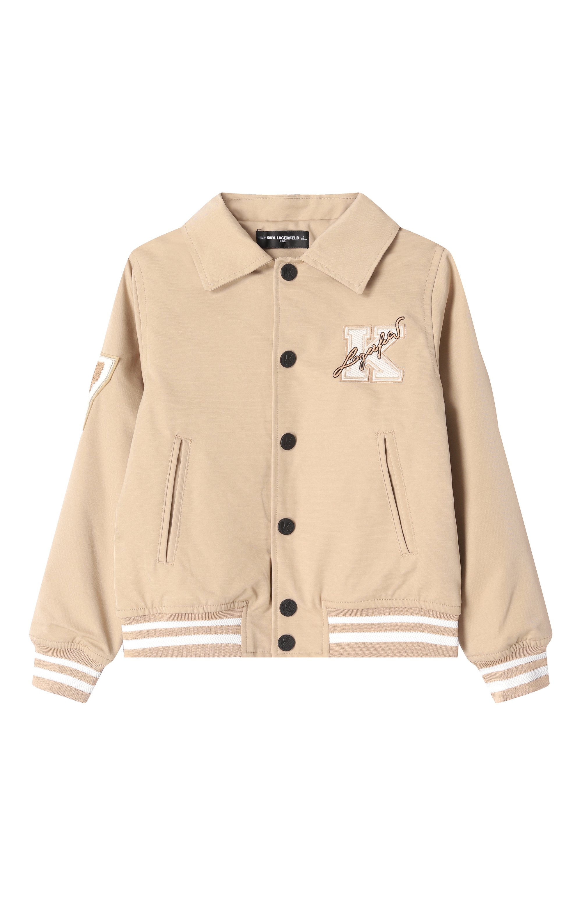 Утепленный бомбер KARL LAGERFELD KIDS, арт. Z30568, фото 1