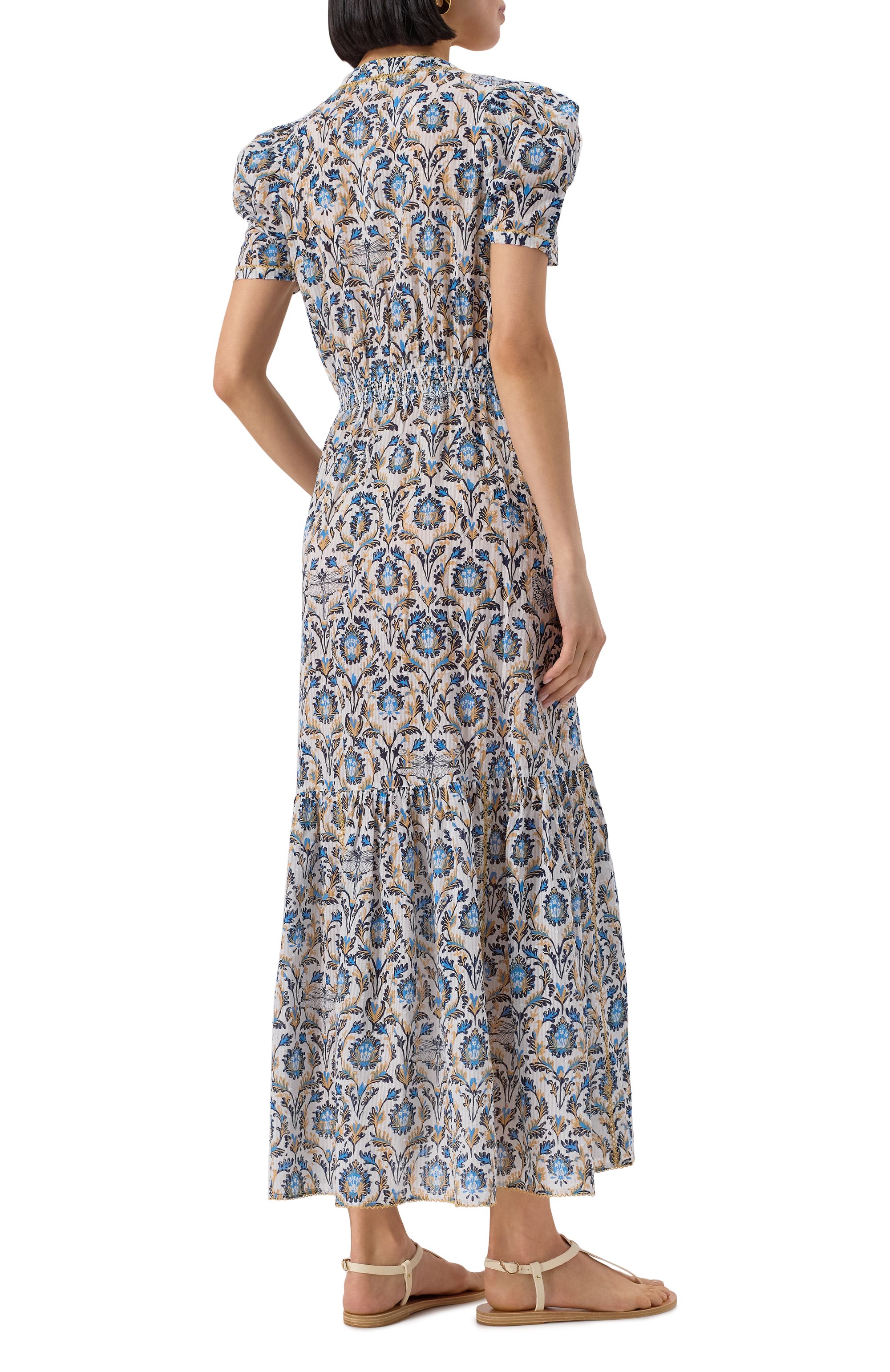 Хлопковое платье POUPETTE ST BARTH, арт. W3AS25L0, фото 4