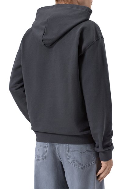 Хлопковое худи DIESEL, арт. A21029/0JMBI, фото 4