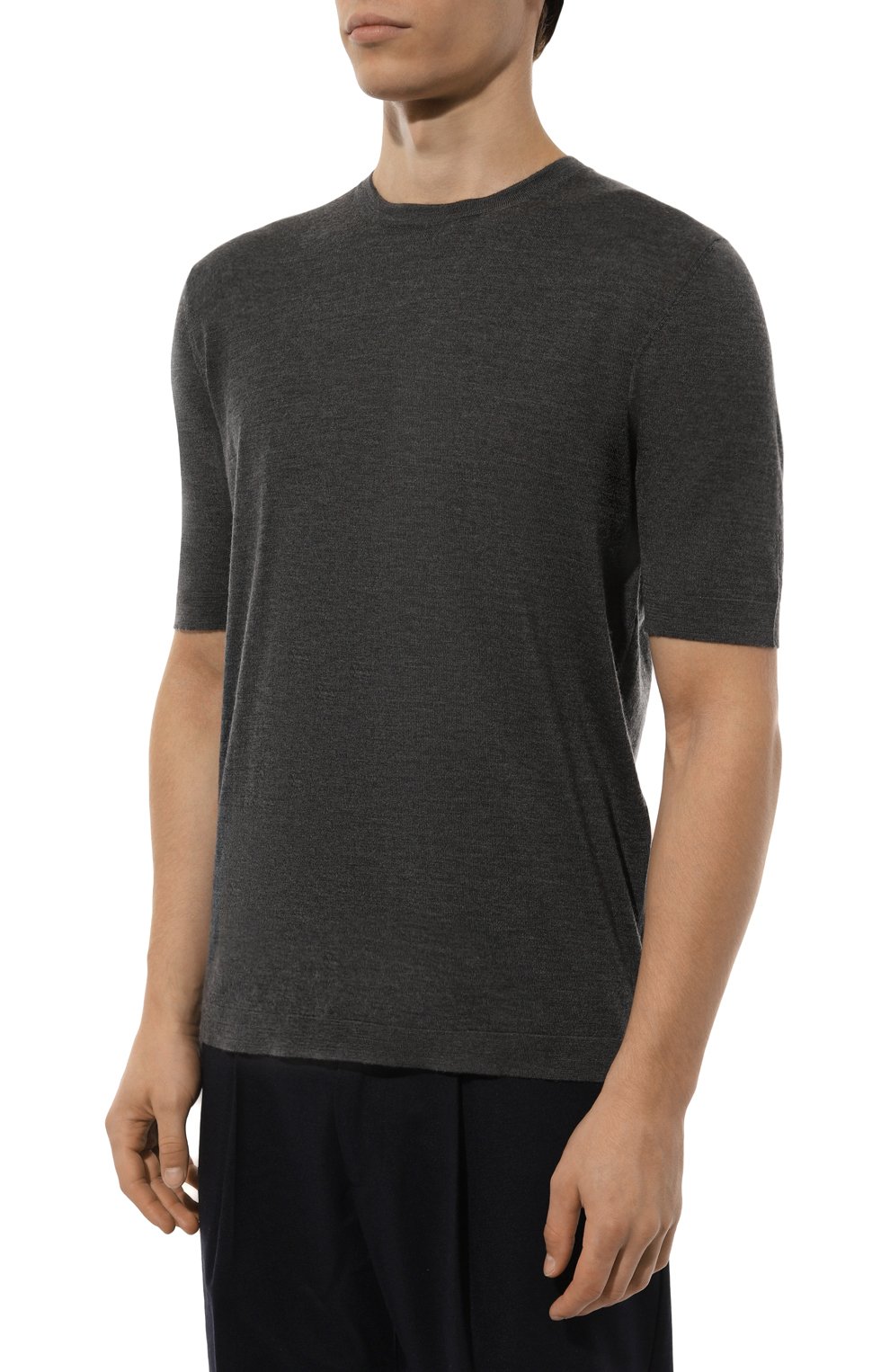 Джемпер из шерсти и шелка ANDREA CAMPAGNA, арт. TS0MC/LSC18R, фото 3