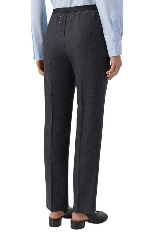 Шерстяные брюки Maison Margiela S51KA0616/S47782 Серый  S51KA0616/S47782 Фото 4