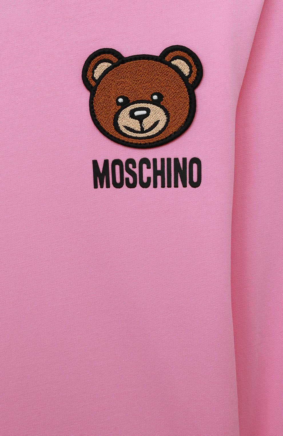 Хлопковое платье MOSCHINO, арт. HDV0C3/LDA16/4A-8A, фото 3