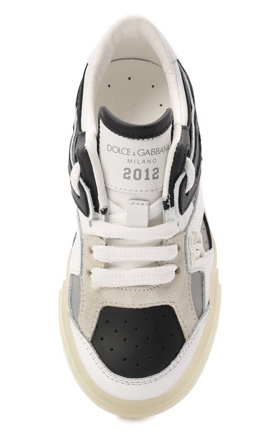 Кожаные кеды DOLCE & GABBANA, арт. DA5042/AQ711/24-28, фото 4