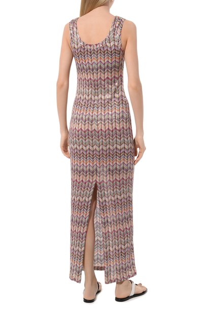 Платье MISSONI разноцветного цвета по цене 215000 руб., арт. DS24SG4Z/BC004J, фото 4 Платье MISSONI, арт. DS24SG4Z/BC004J, фото 4