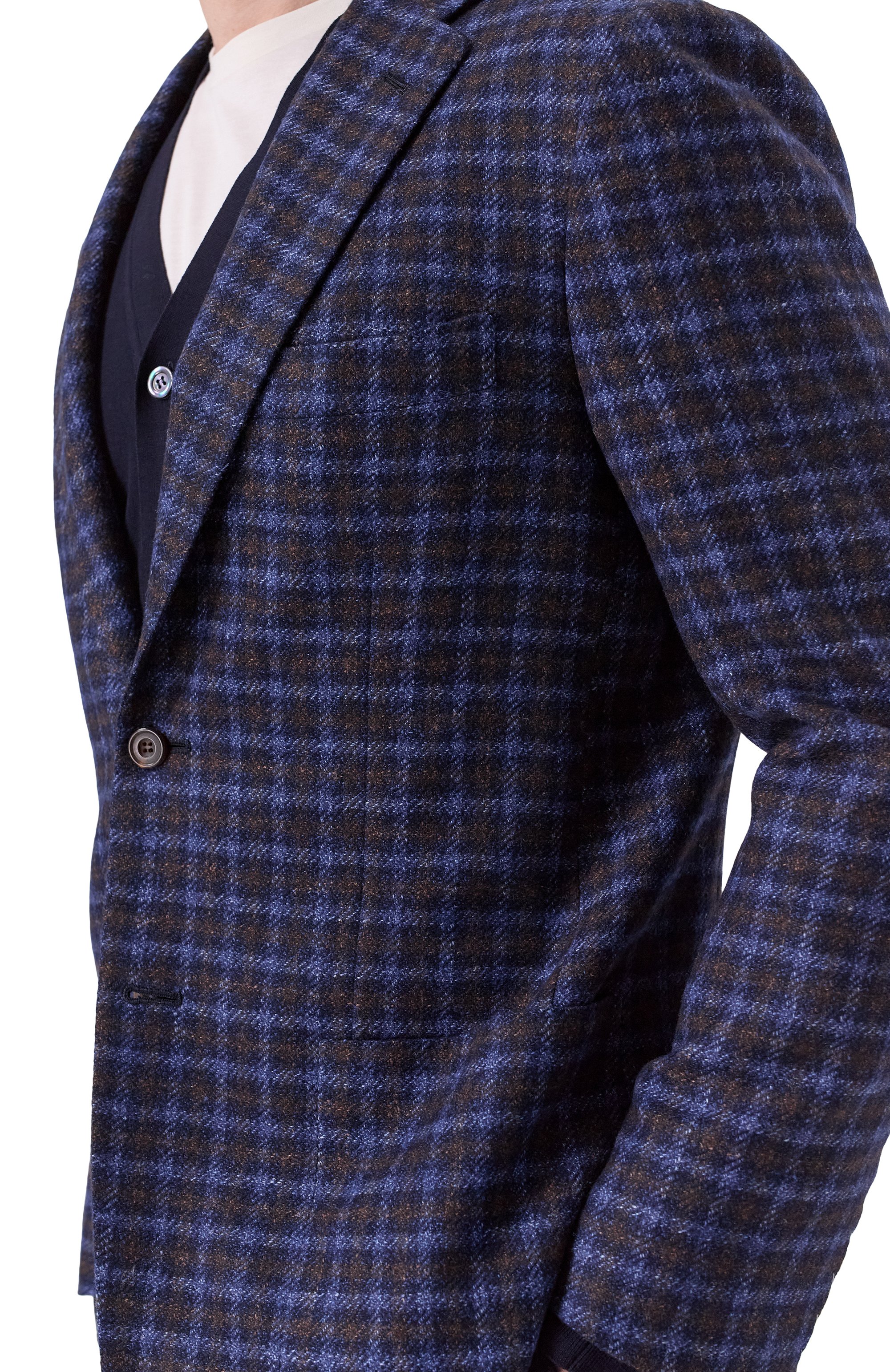 Пиджак из шерсти и шелка KITON, арт. UG81K0128G02, фото 6