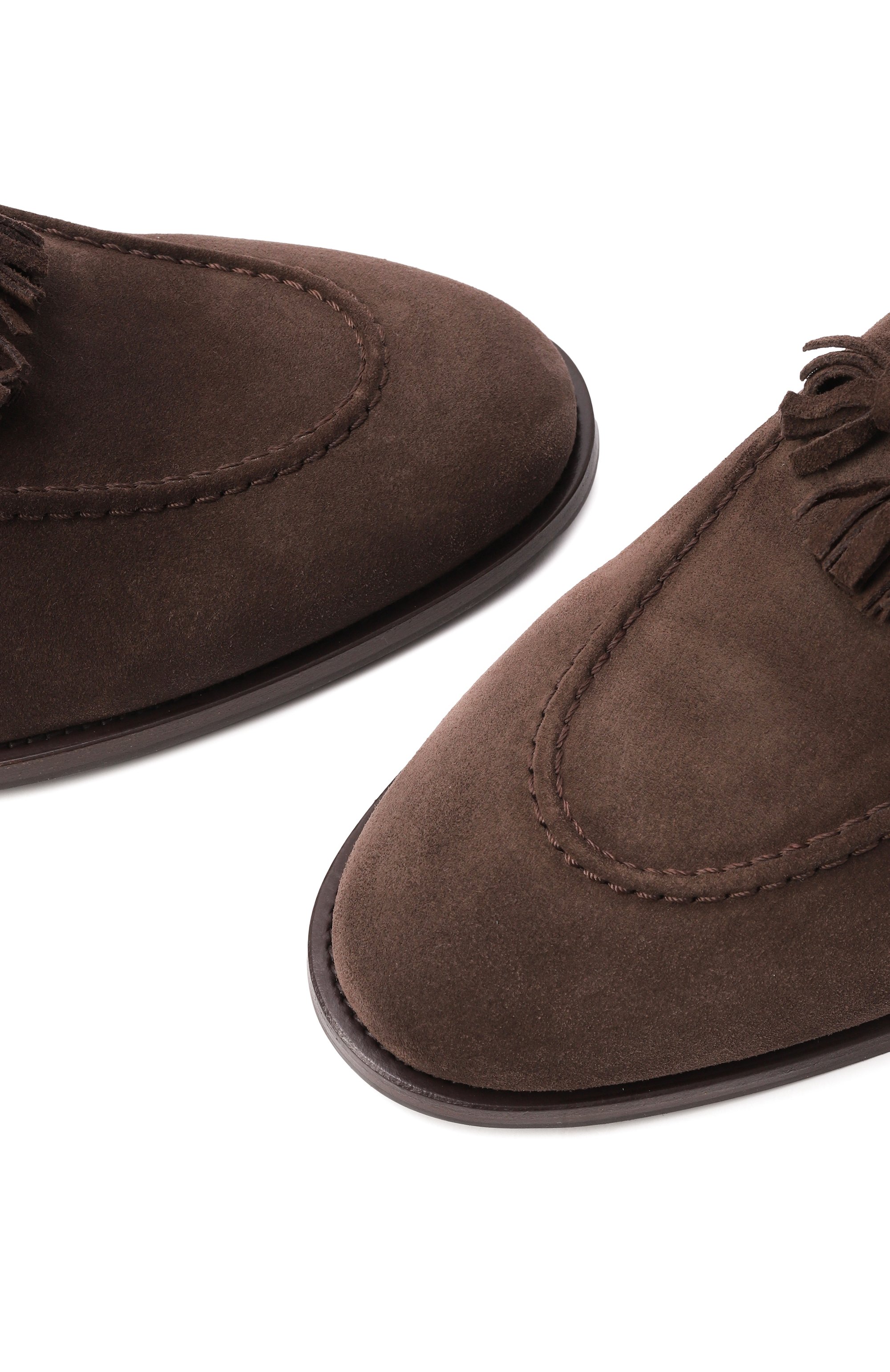 Замшевые лоферы BRUNELLO CUCINELLI, арт. MZUCCLB703, фото 7