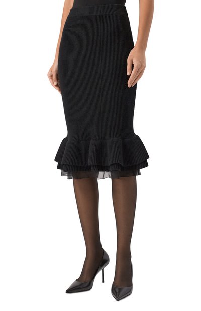 Шерстяная юбка NINA RICCI, арт. 25AMJU005/ML0581, фото 3