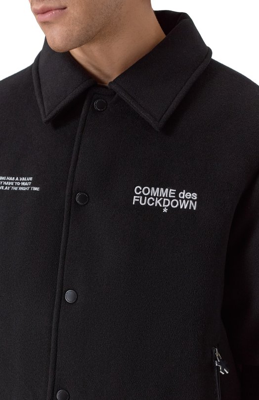 Бомбер Comme des Fuckdown CFABM01707 Чёрный  CFABM01707 Фото 5