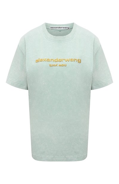 Женская хлопковая футболка ALEXANDER WANG, арт. UCC1211030