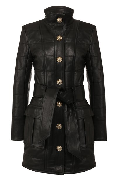 Женская кожаная куртка BALMAIN, арт. SF48886/L069