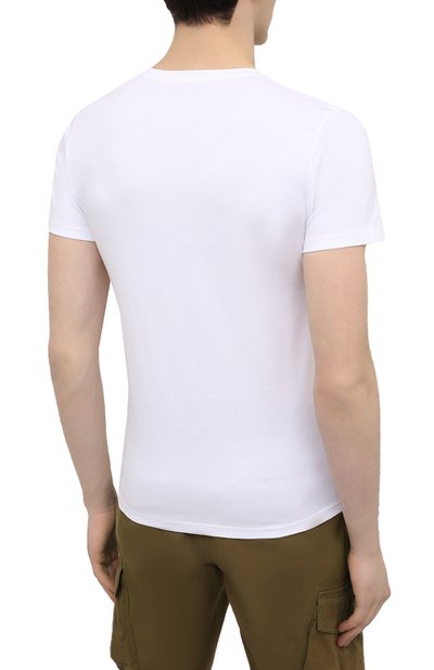 Хлопковая футболка BISIBIGLIO, арт. LU B0C FINGER/RIF (C0TT0NE PESANTE), фото 4