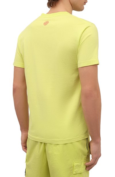 Хлопковая футболка STONE ISLAND, арт. 76152NS92, фото 4