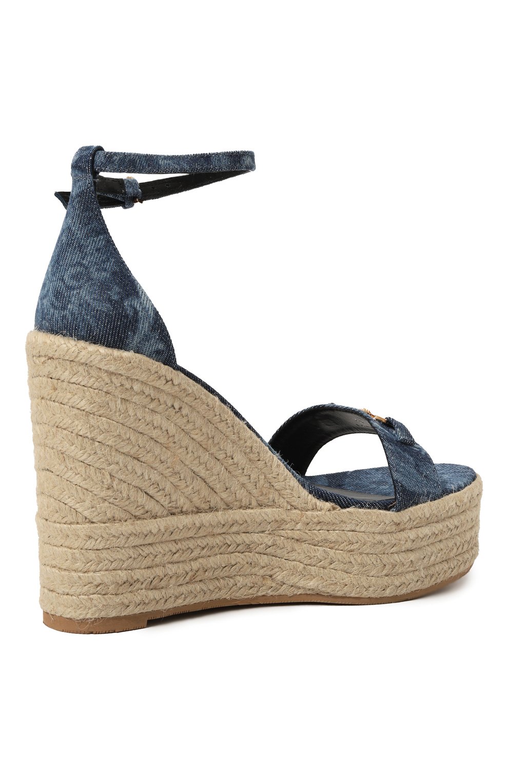 Текстильные босоножки barocco VERSACE, арт. 1014100/1A10019, фото 5