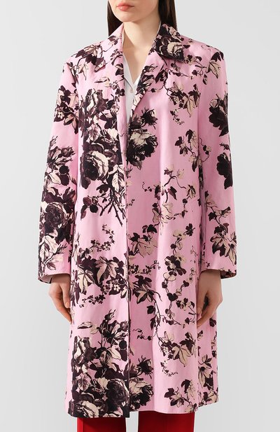 Хлопковое пальто DRIES VAN NOTEN, арт. 201-10276-9050, фото 3
