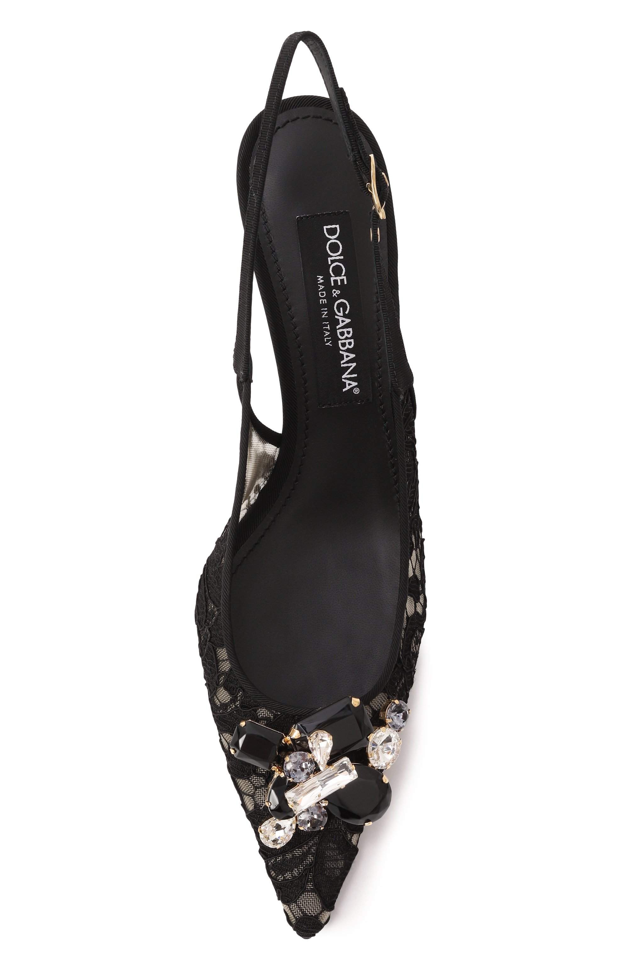 Текстильные туфли rainbow 60 DOLCE & GABBANA, арт. CG0711/AQ074, фото 6