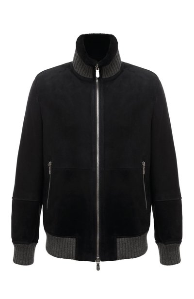 Мужской бомбер из овчины BRUNELLO CUCINELLI, арт. MPMLP1737