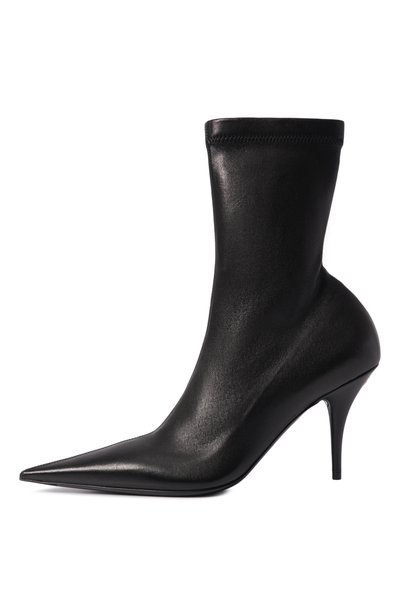 Кожаные ботильоны avenue 90 BALENCIAGA, арт. 853387/WB1S1, фото 4