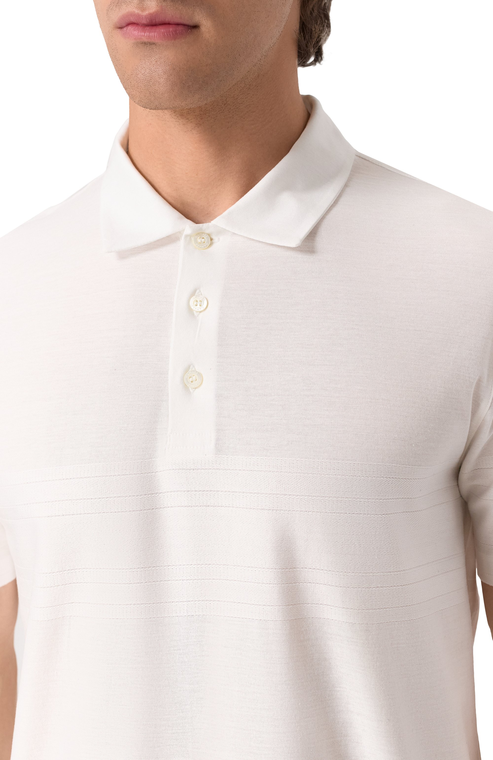 Хлопковое поло CANALI, арт. T0238/MJ02242, фото 5