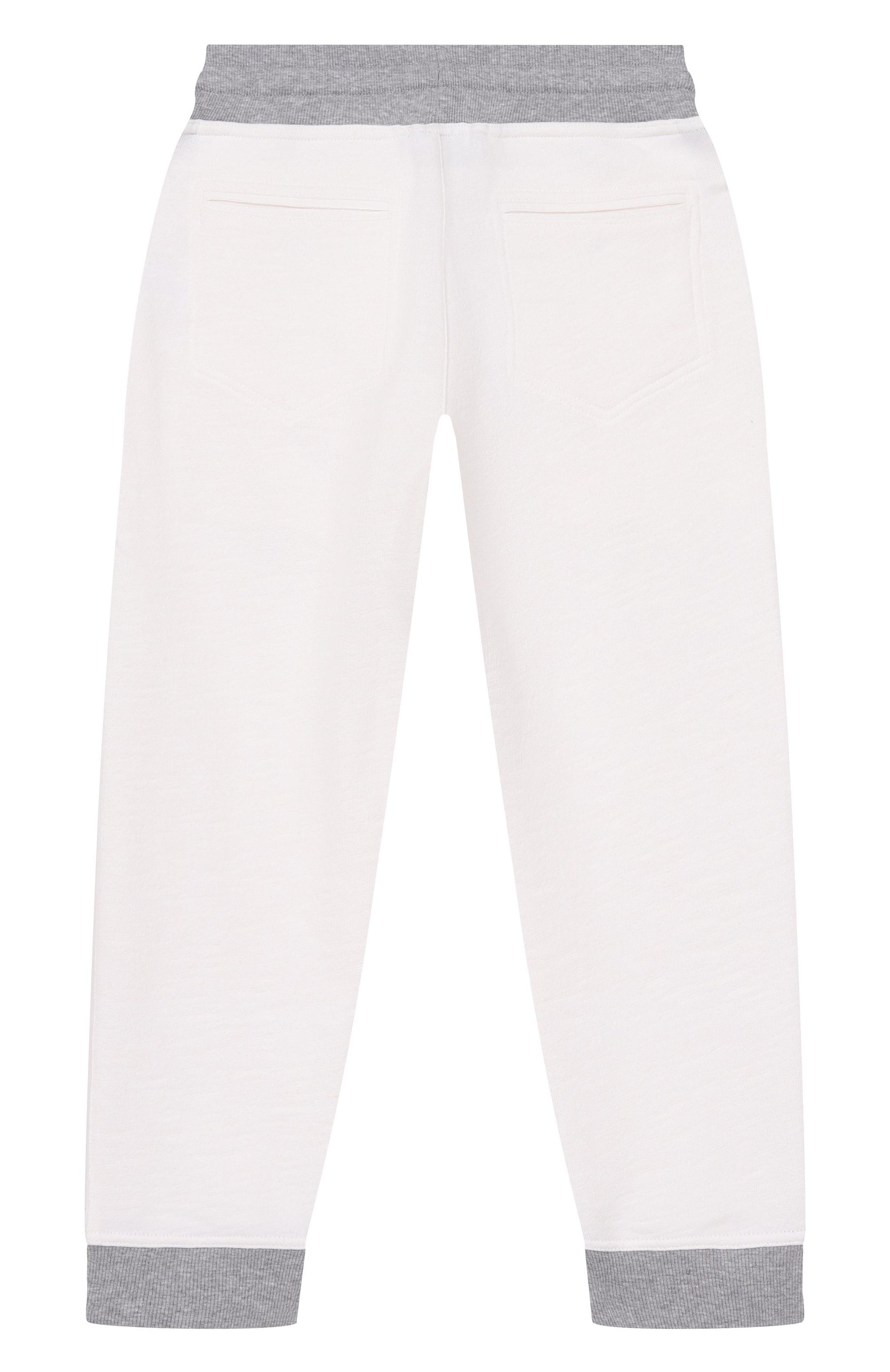 Джоггеры из хлопка и льна BRUNELLO CUCINELLI, арт. BR831E355A, фото 2