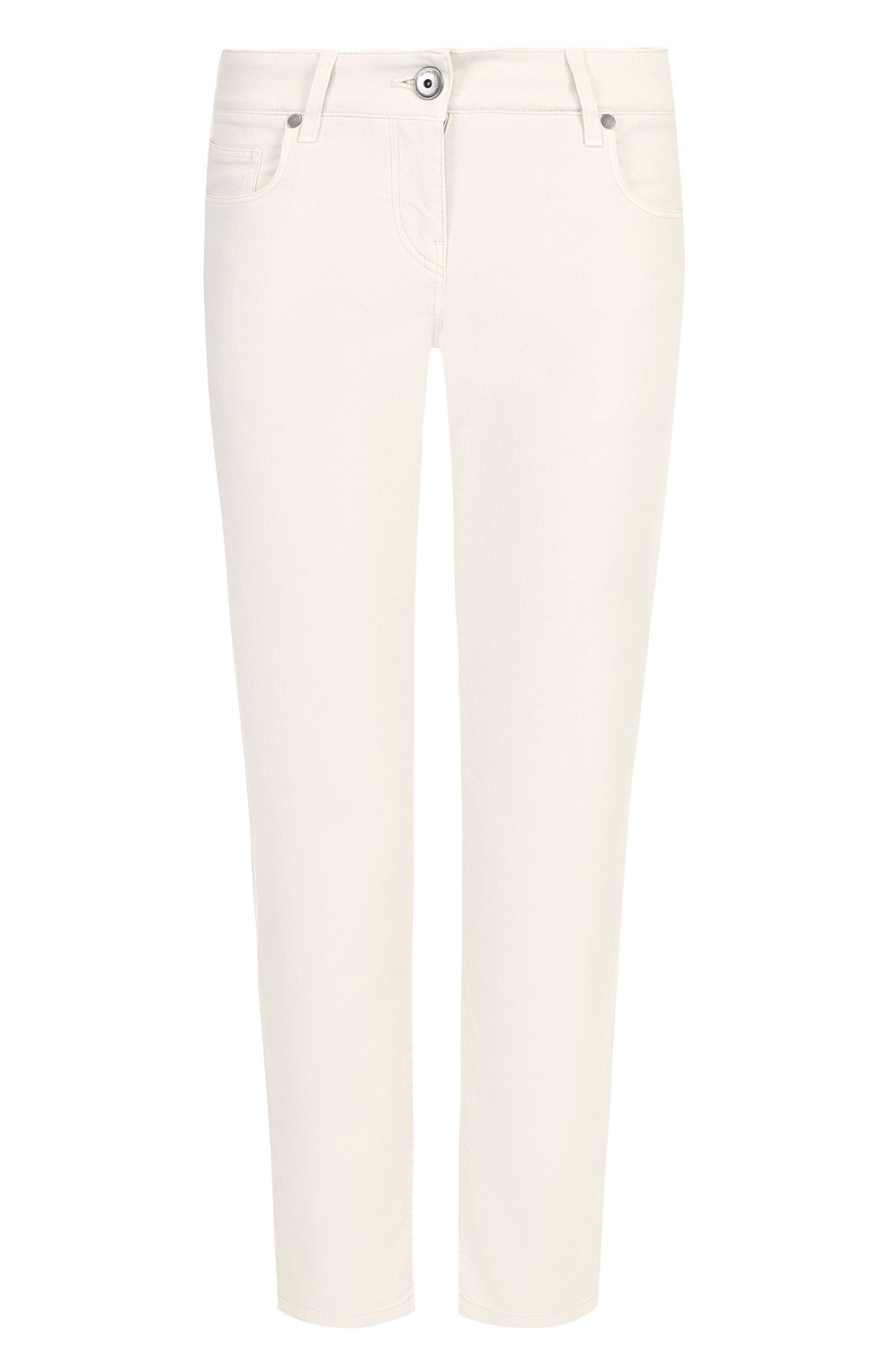Однотонные джинсы прямого кроя BRUNELLO CUCINELLI, арт. M0H43P5153, фото 1