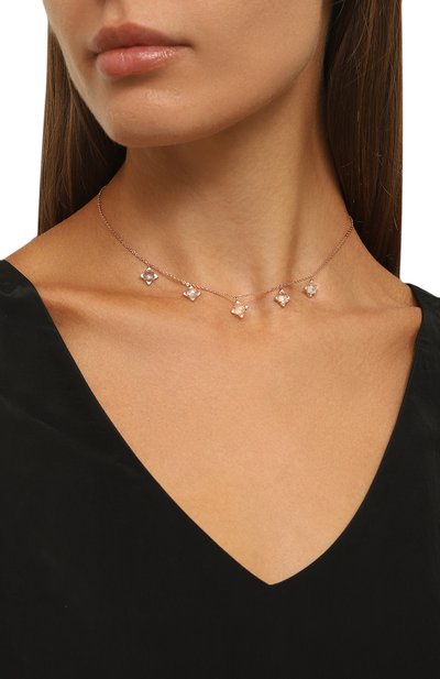 Серебряное ожерелье с аквамарином MOONKA, арт. tr-nl-aqm, фото 2