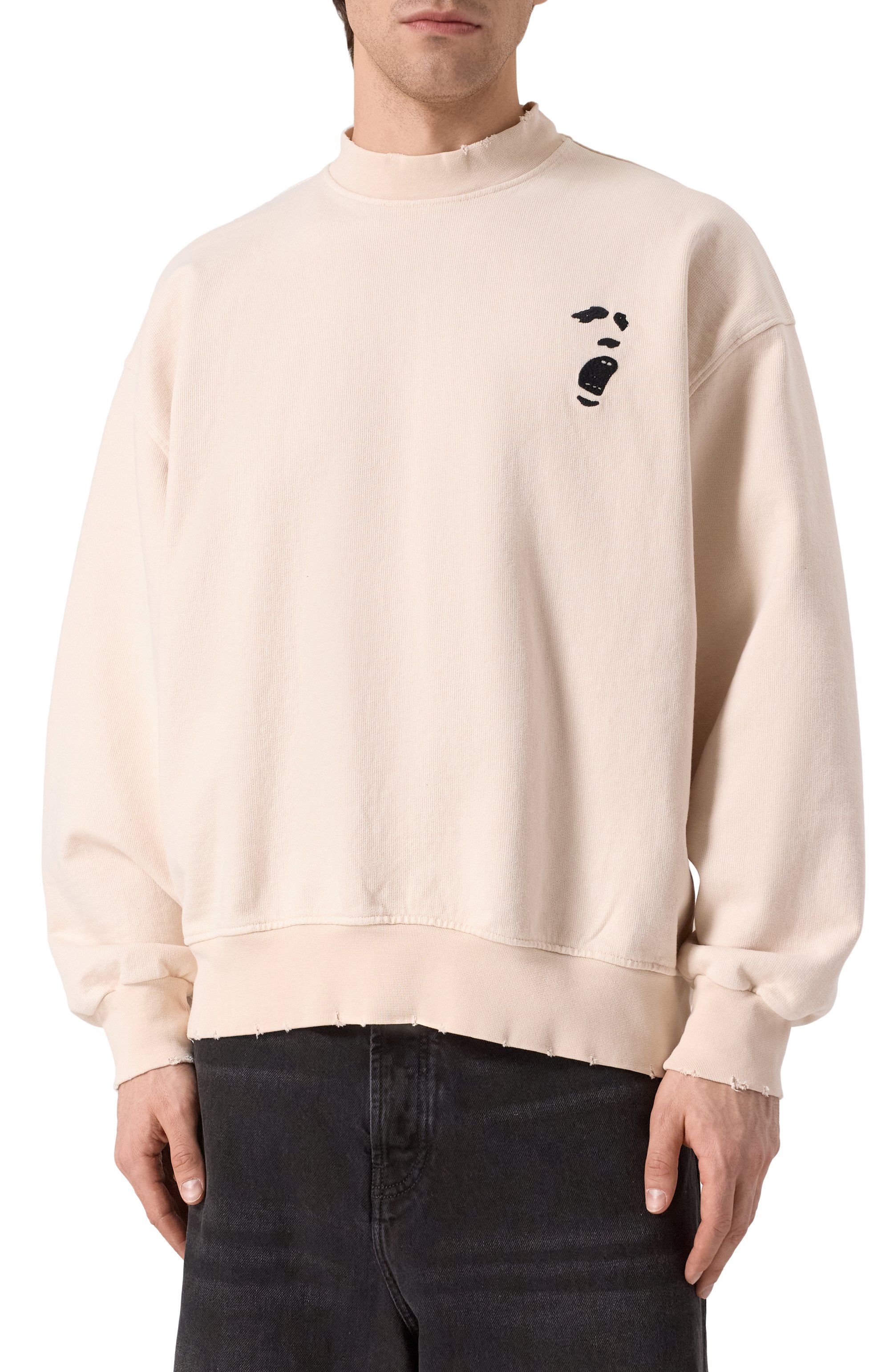 Хлопковый свитшот AN OTHER DATE, арт. S25MA0DSW176, фото 3