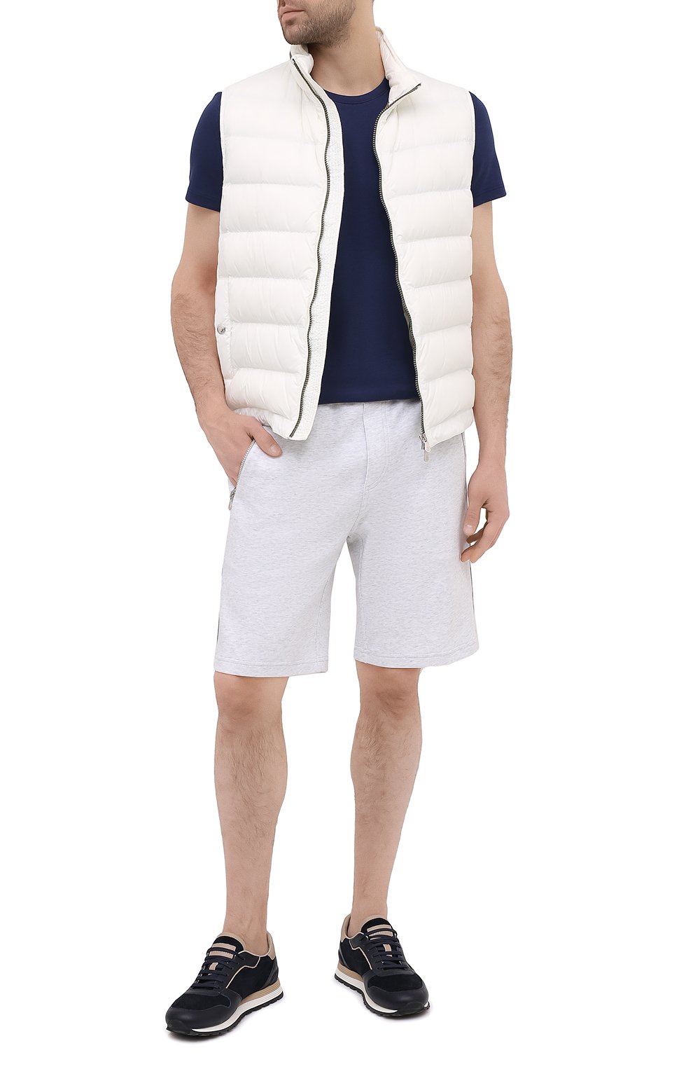 Хлопковые шорты BRUNELLO CUCINELLI, арт. M0T353277G, фото 2