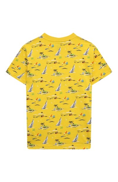 Хлопковая футболка POLO RALPH LAUREN, арт. 322861441, фото 2