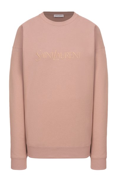 Женский хлопковый свитшот SAINT LAURENT, арт. 802001/Y36SW