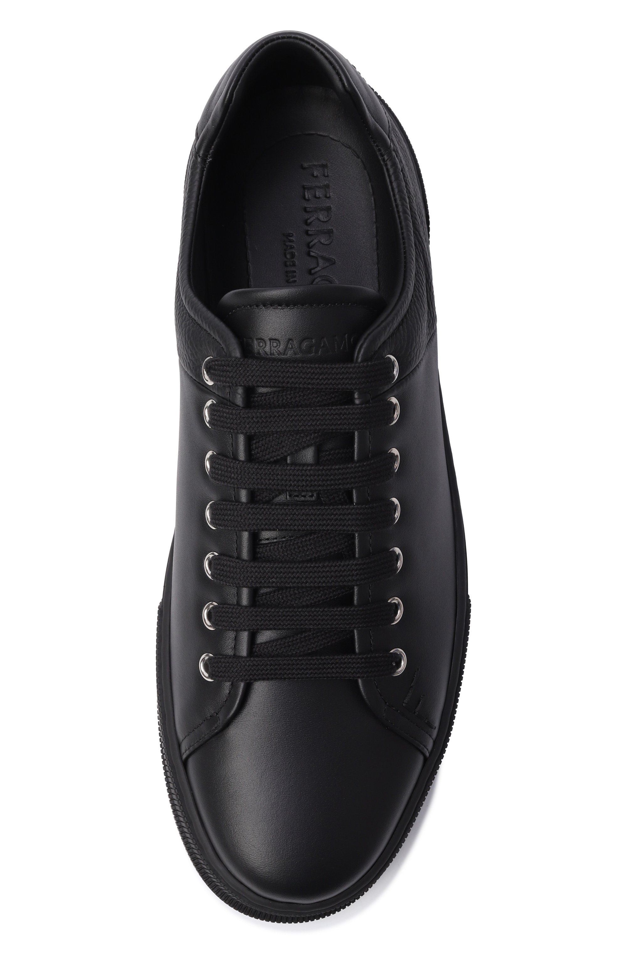 Кожаные кеды FERRAGAMO, арт. 026363/772, фото 6