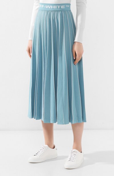 Юбка-миди OFF-WHITE, арт. 0WHL003S19C980443100, фото 3