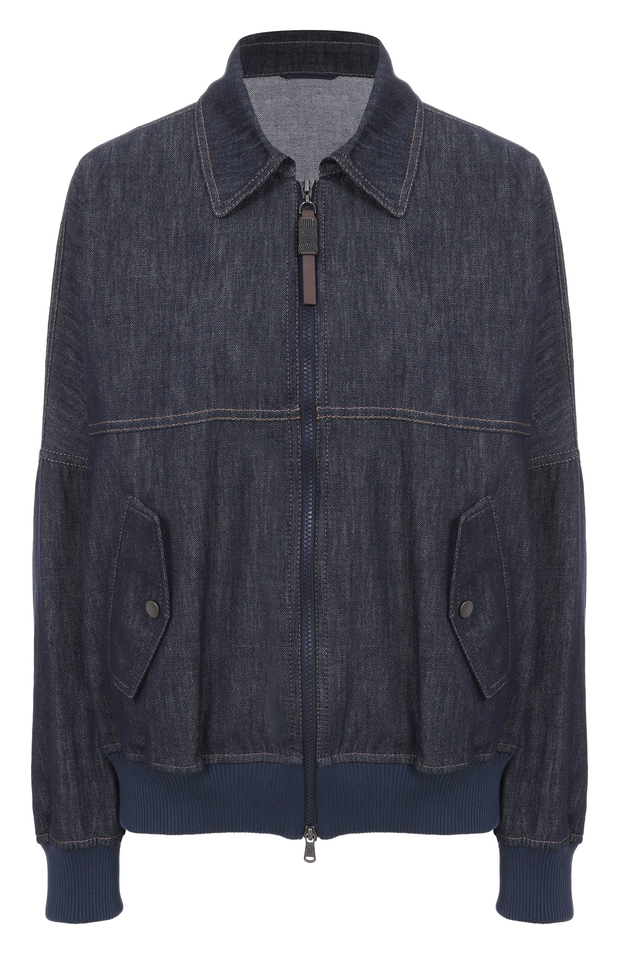 Хлопковый бомбер BRUNELLO CUCINELLI, �арт. MB1257470, фото 1