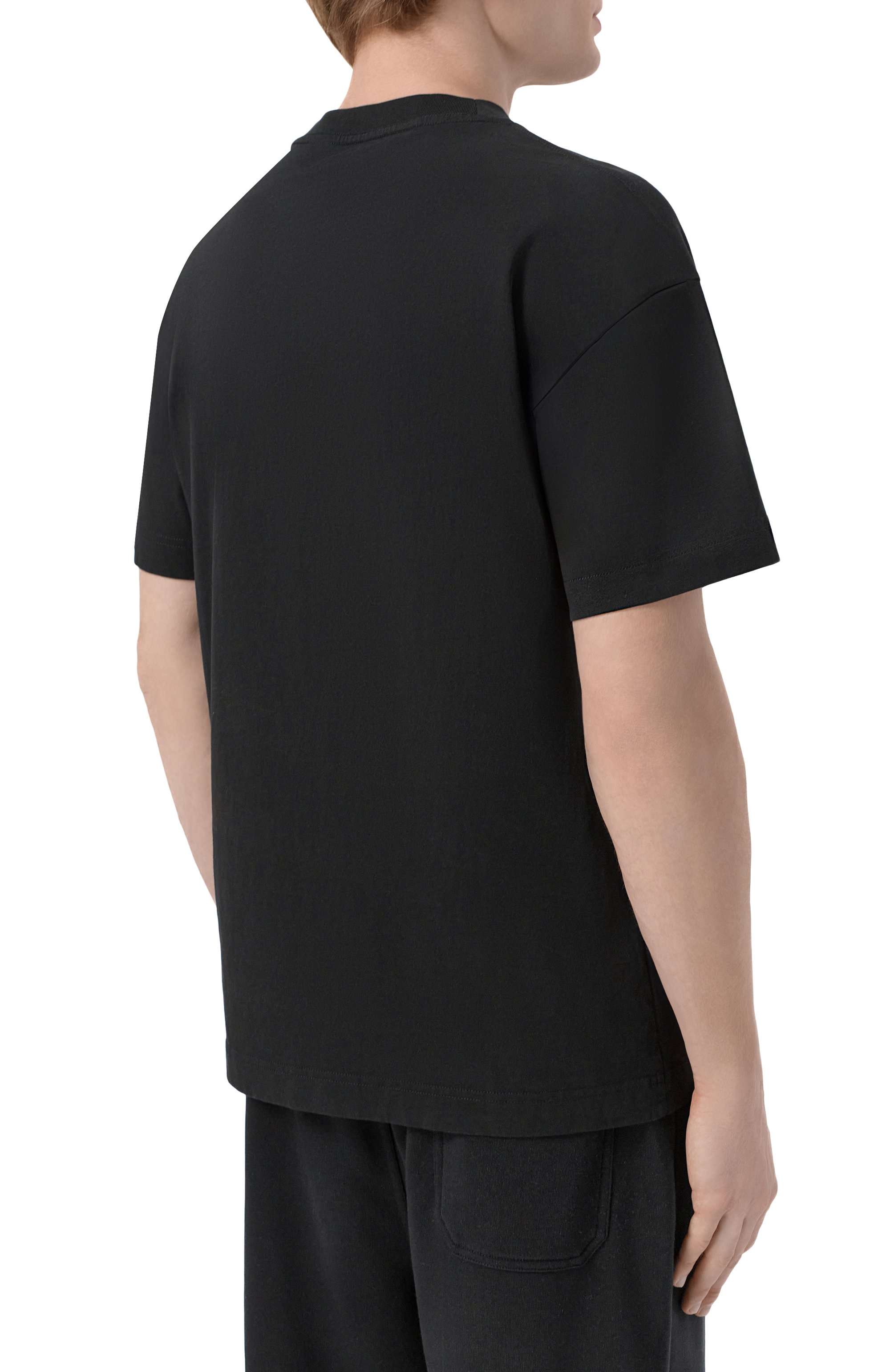 Хлопковая футболка PALM ANGELS, арт. PMAA109S26JER008, фото 4