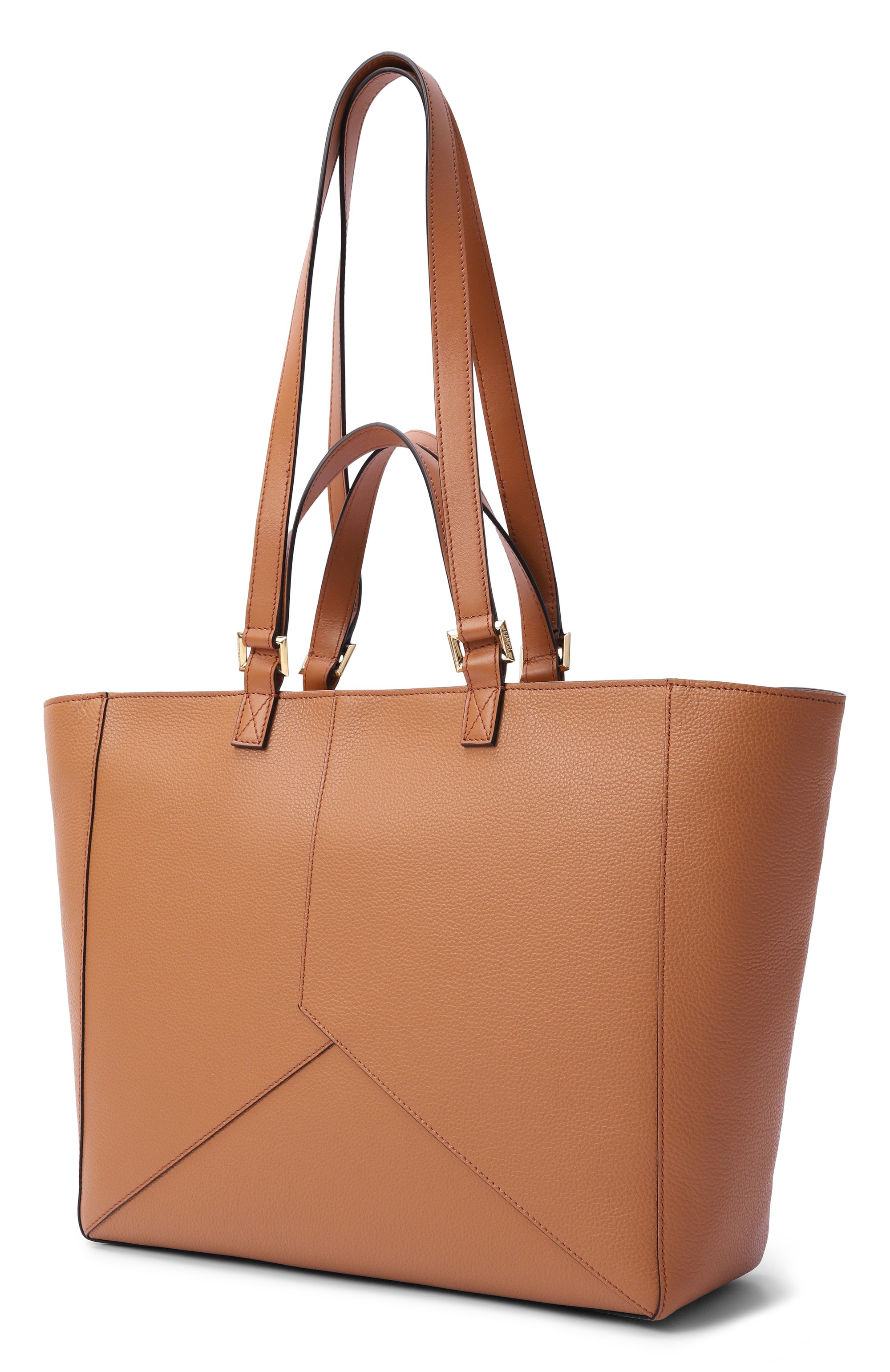 Сумка-тоут enveloppe medium LANCEL светло-коричневого цвета по цене 88650 руб., арт. A14021, фото 4 Сумка-тоут enveloppe medium LANCEL, арт. A14021, фото 4