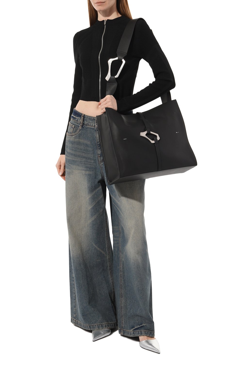 Сумка HELIOT EMIL черного цвета по цене 77550 руб., арт. HE_15_44_L03, фото 2 Сумка HELIOT EMIL, арт. HE_15_44_L03, фото 2