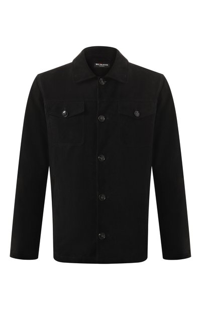 Замшевая куртка-рубашка KITON, арт. UW1936V0421F14, фото 1