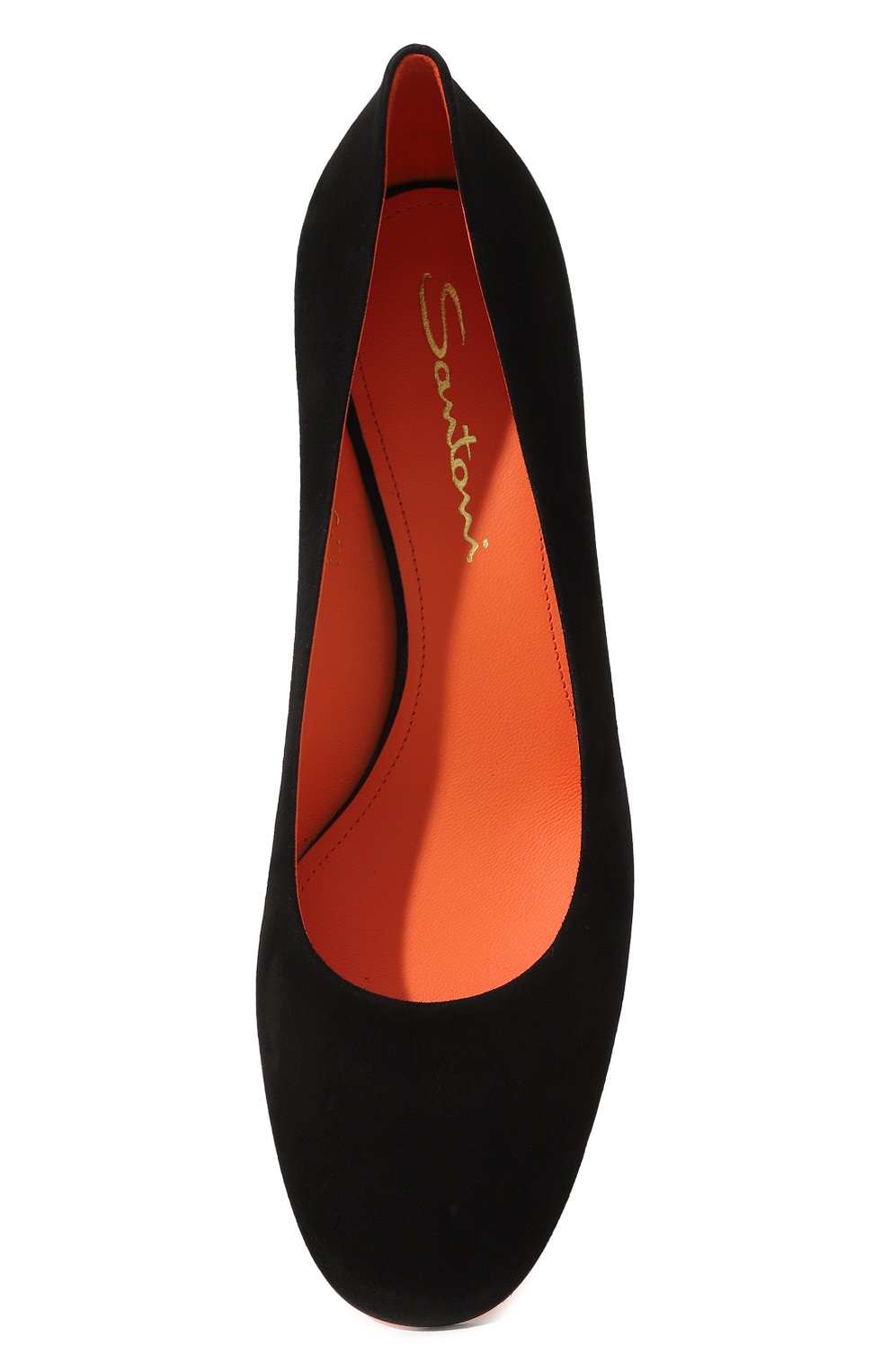 Замшевые туфли SANTONI черного цвета по цене 82800 руб., арт. WDNC59621HI2BMGDN01, фото 6 Замшевые туфли SANTONI, арт. WDNC59621HI2BMGDN01, фото 6