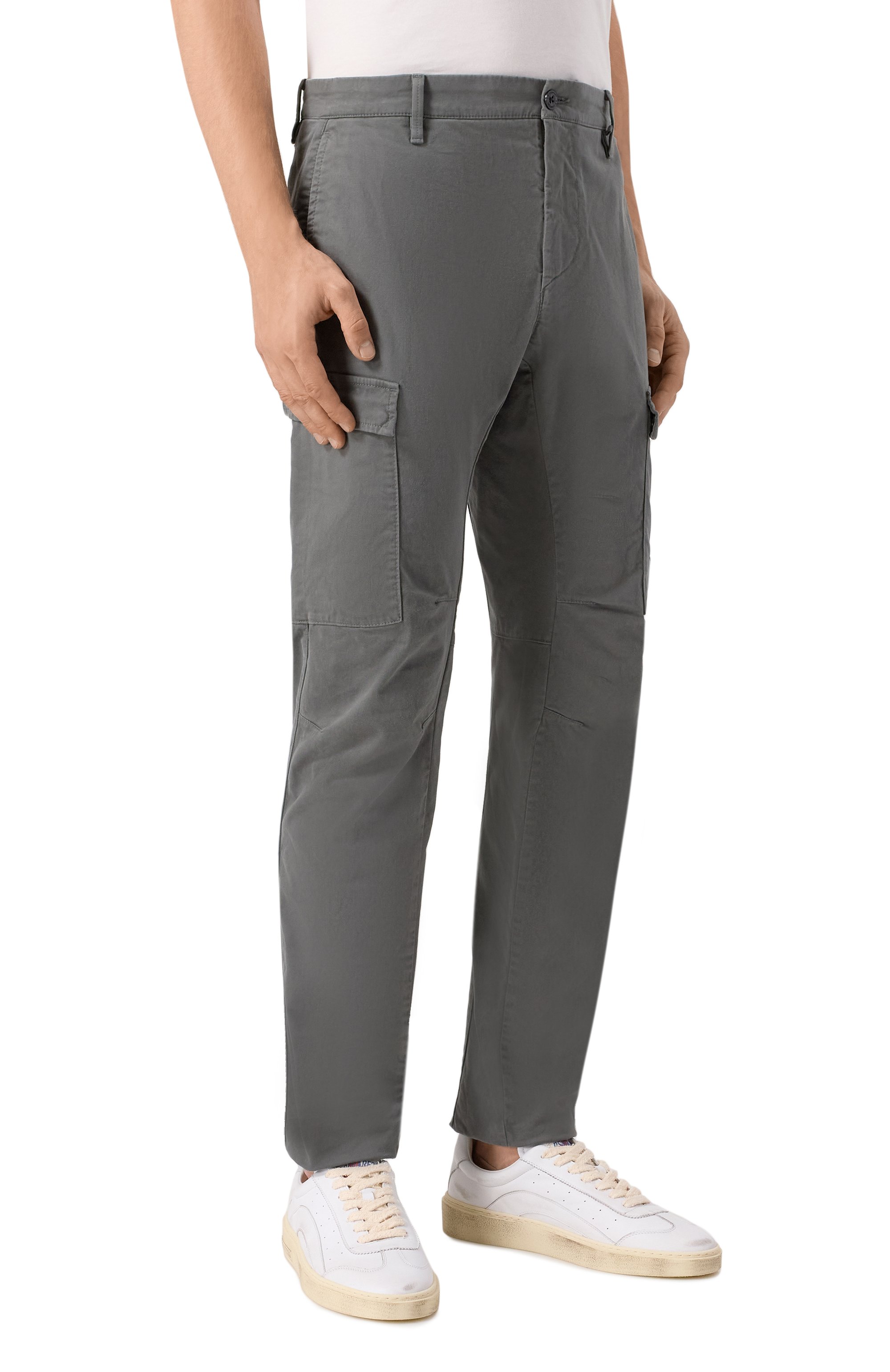 Хлопковые брюки-карго C.P. COMPANY, арт. 19CMPA068A005529G, фото 3