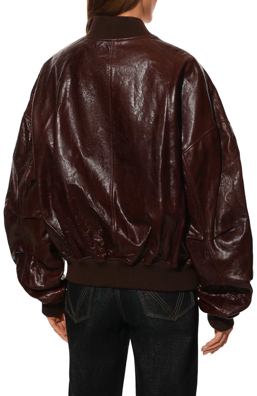 Кожаный бомбер MOLLY MOSS, арт. 00 24, фото 4