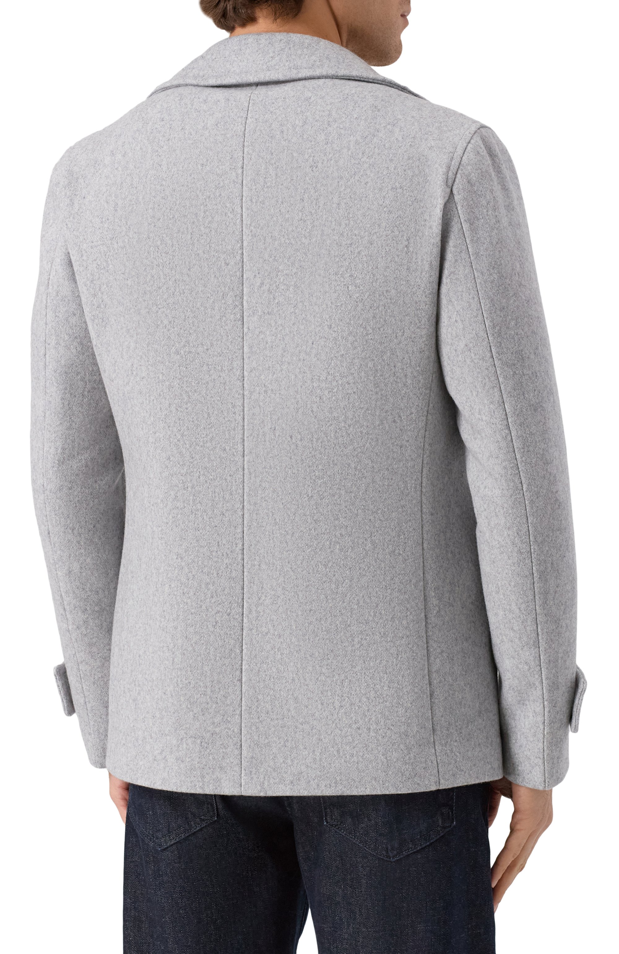 Бушлат из шерсти и кашемира L.B.M. 1911, арт. 9324/57516, фото 4