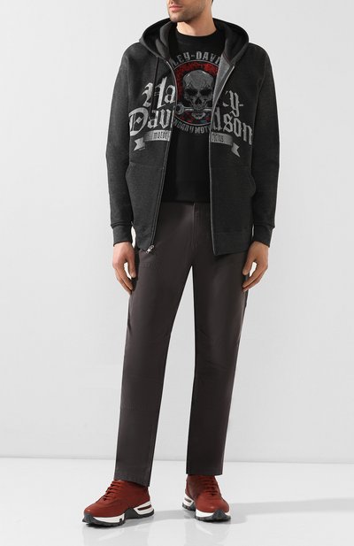 Хлопковая футболка exclusive for moscow HARLEY-DAVIDSON, арт. R003447, фото 2