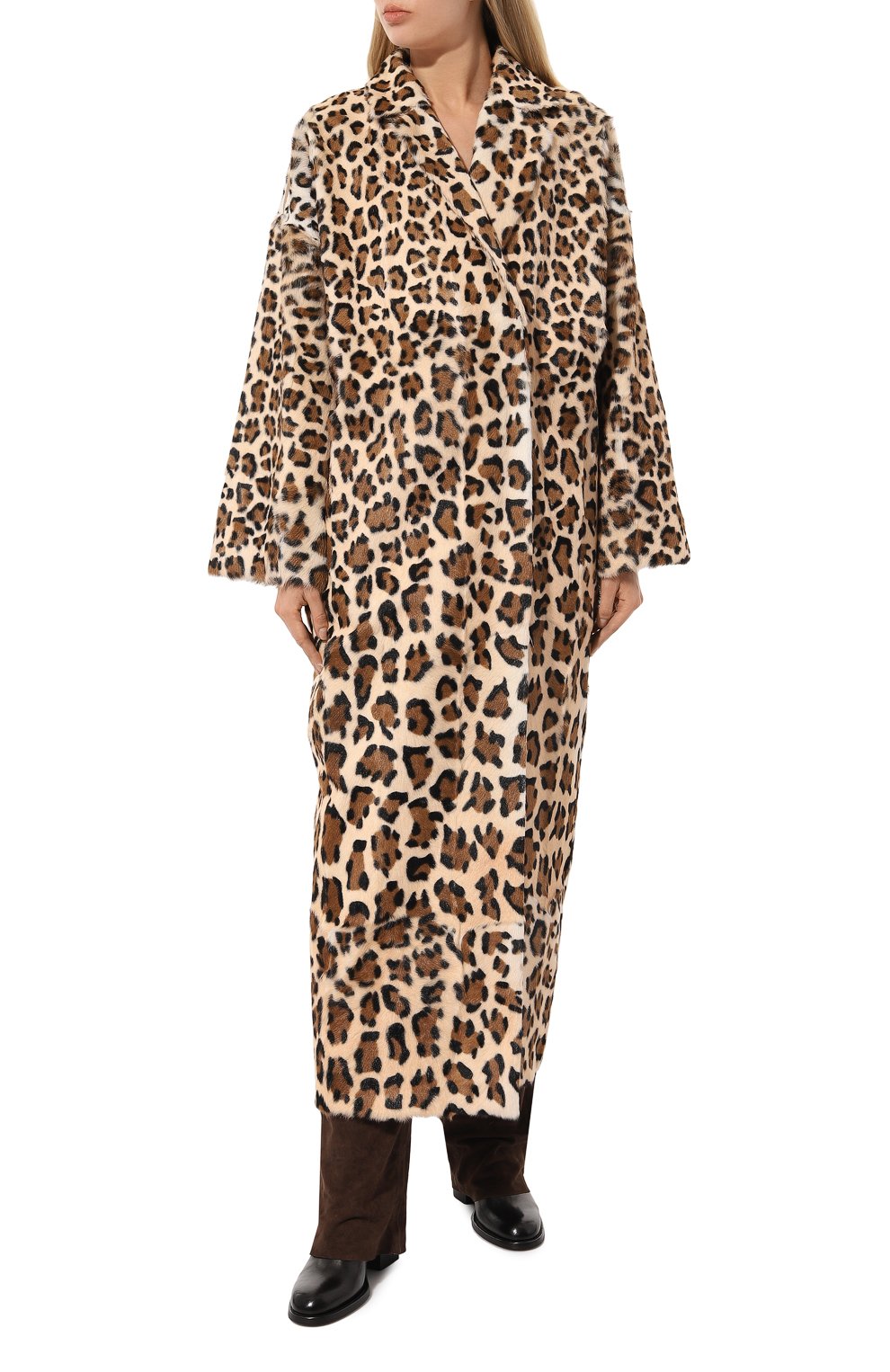 Шуба из козлика JULIA DILUA, арт. 2022-0121, фото 3