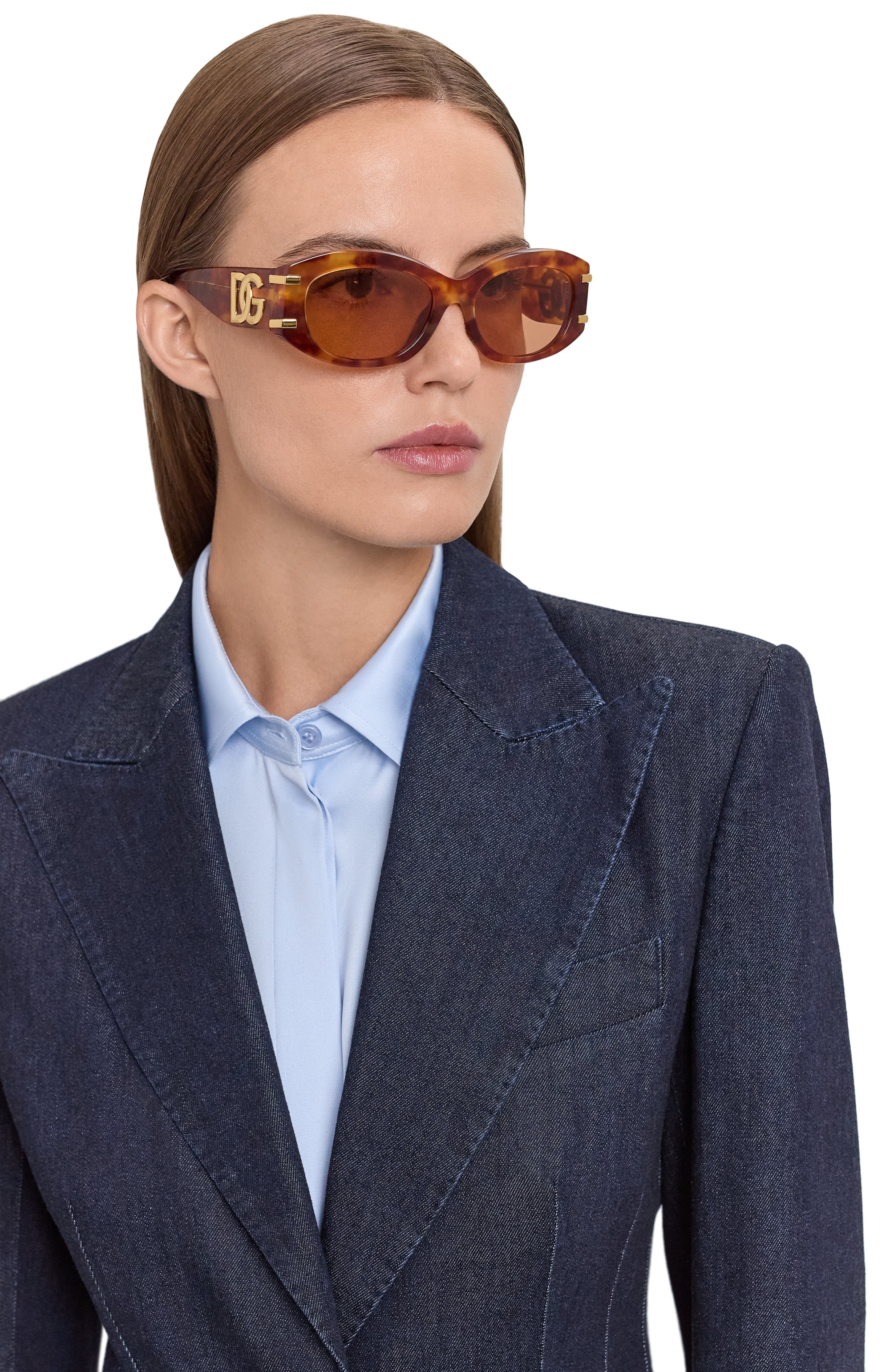 Солнцезащитные очки DOLCE & GABBANA коричневого цвета по цене 46050 руб., арт. 0DG4502, фото 2 Солнцезащитные очки DOLCE & GABBANA, арт. 0DG4502, фото 2