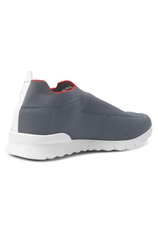 Текстильные кроссовки Kiton USSA089N01045 Серый  USSA089N01045 Фото 4