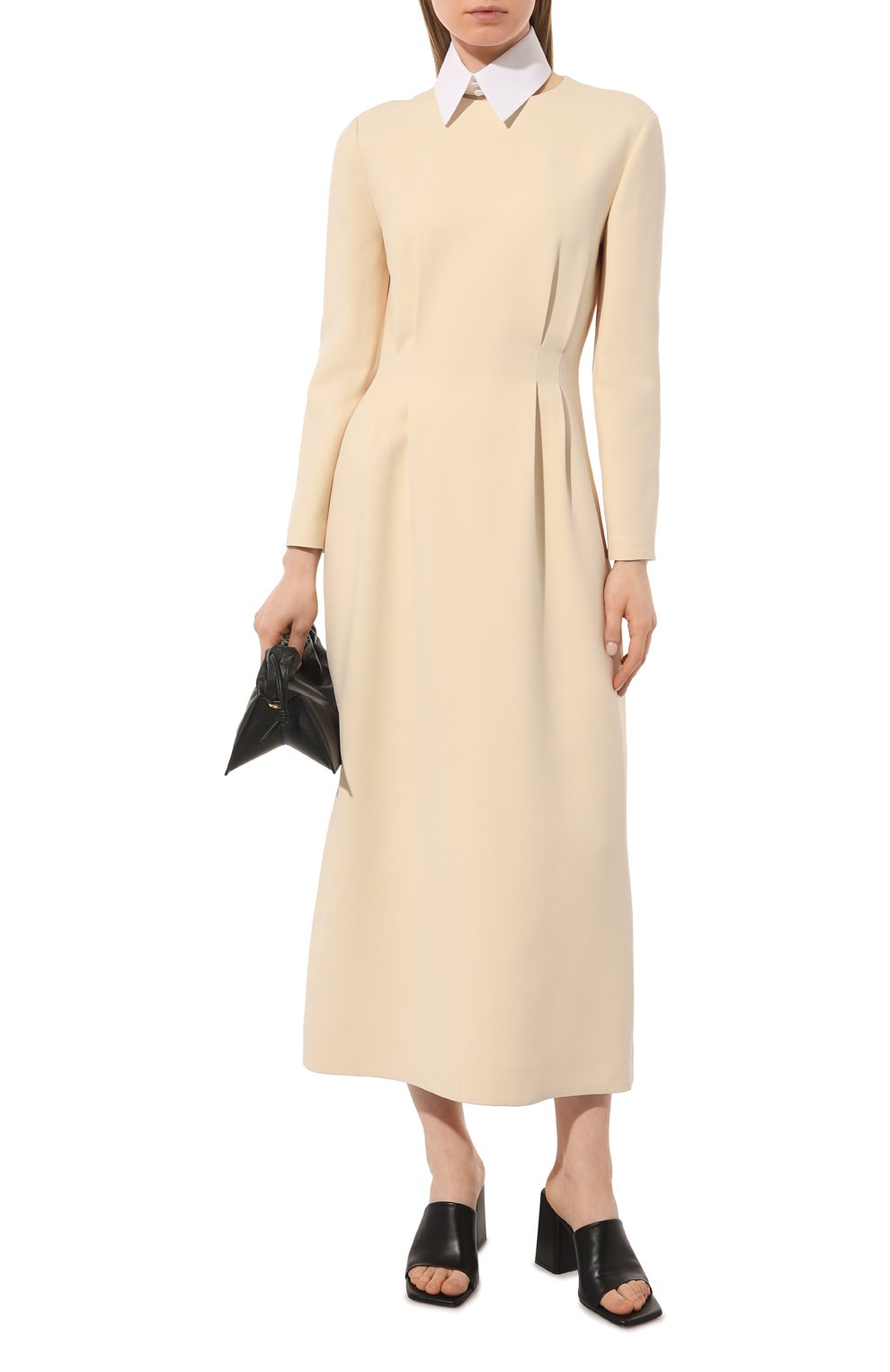 Платье из шелка и шерсти GUCCI, арт. 669265 ZAHZY, фото 2